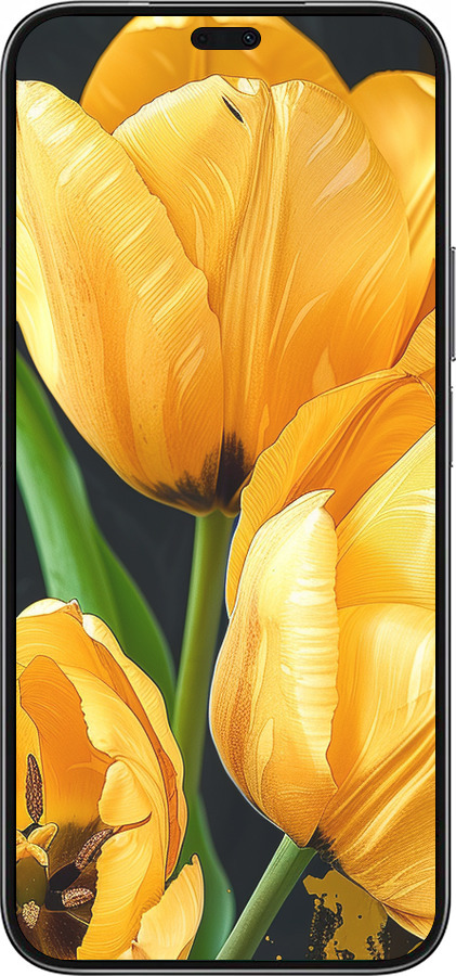 Силіконовий чехол Жовті тюльпани для Huawei Honor X8b - 5991u-3614 изображение 
