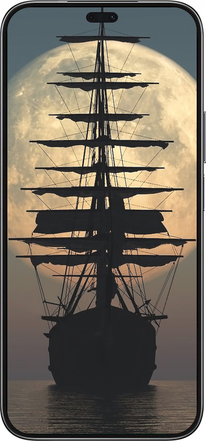 Силиконовый чехол Корабль для Huawei Honor X8b - 5998u-3614 изображение 