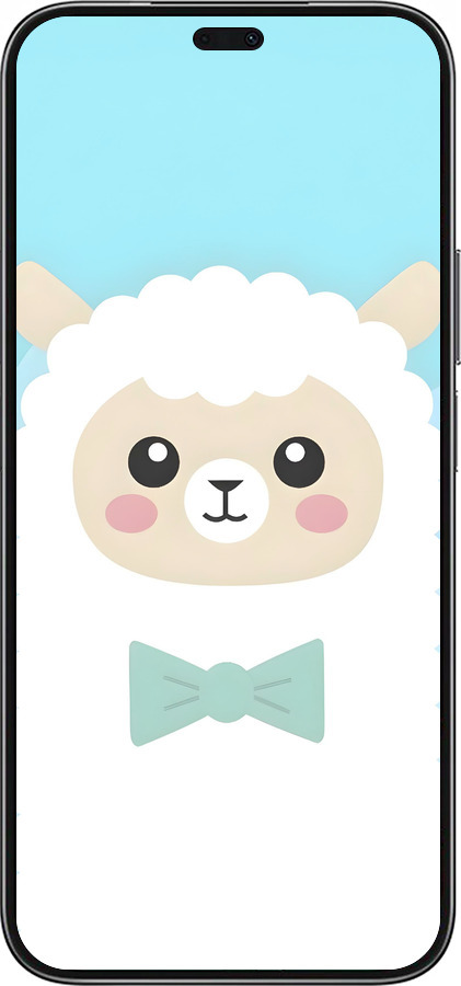 Силіконовий чехол Милий баранчик для Huawei Honor X8b - 6355u-3614 изображение 