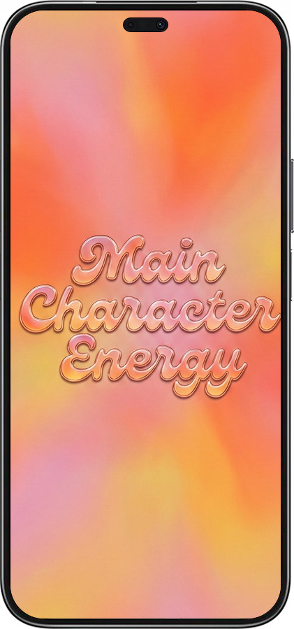 Силиконовый чехол Aura Gradient Main Character Energy Aesthetic Y2K для Huawei Honor X8b - 6783u-3614 изображение 