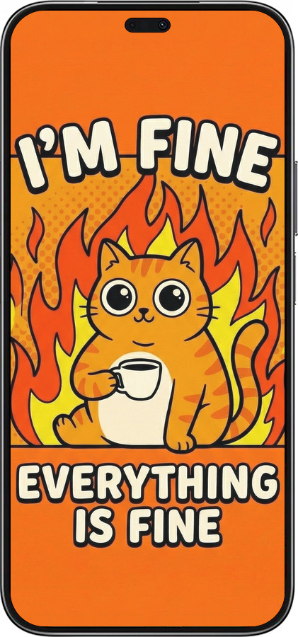 Силіконовий чехол Funny Cat для Huawei Honor X8b - 6786u-3614 изображение 