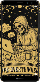 3D пластиковий матовий чехол The Overthinker для Huawei Mate 10 Lite - 6774m-1240 изображение 