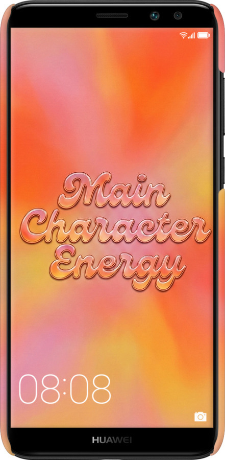 3D пластиковый матовый чехол Aura Gradient Main Character Energy Aesthetic Y2K для Huawei Mate 10 Lite - 6783m-1240 изображение 