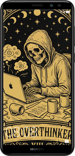 2D пластиковий чехол The Overthinker для Huawei Mate 10 Lite - 6774t-1240 изображение 