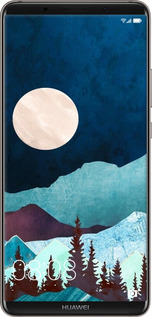 TPU чехол Горная идиллия ночной пейзаж для Huawei Mate 10 Pro - 6488b-1138 изображение 