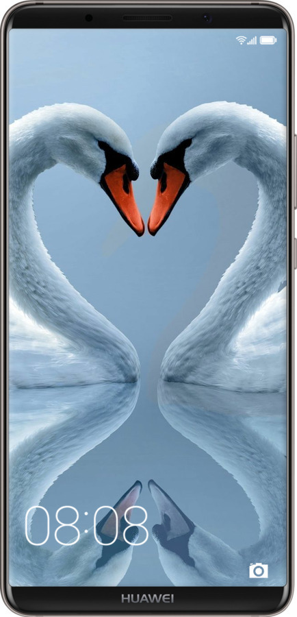 TPU чехол Лебеді для Huawei Mate 10 Pro - 6007b-1138 изображение 