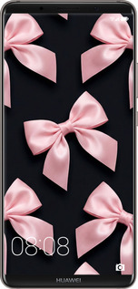 2D пластиковый чехол Coquette Ribbons Dark Coquette для Huawei Mate 10 Pro - 6767t-1138 изображение 
