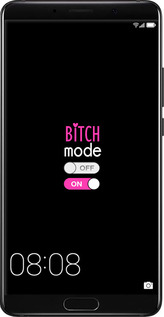 Силіконовий чехол Bitch mode для Huawei Mate 10 - 4548u-1116 изображение 