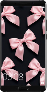 Силиконовый чехол Coquette Ribbons Dark Coquette для Huawei Mate 10 - 6767u-1116 изображение 