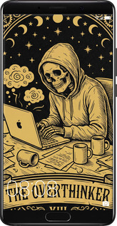 Силіконовий чехол The Overthinker для Huawei Mate 10 - 6774u-1116 изображение 