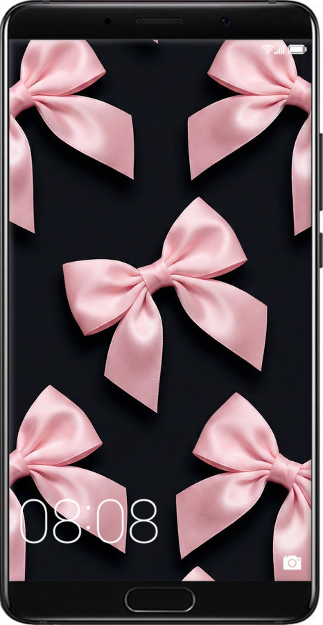 Силиконовый чехол Coquette Ribbons Dark Coquette для Huawei Mate 10 - 6767u-1116 изображение 