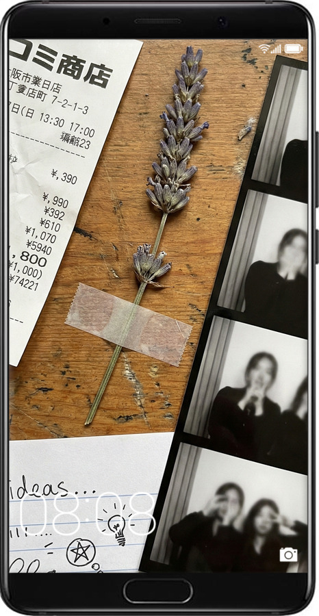 Силиконовый чехол Aesthetic Scrapbook Collage для Huawei Mate 10 - 6773u-1116 изображение 