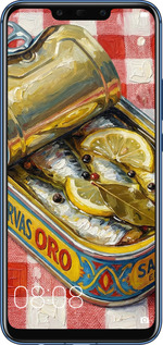 Силиконовый чехол Vintage Sardine Tin Phone для Huawei Mate 20 Lite - 6772u-1575 изображение 