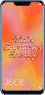 Силиконовый чехол Aura Gradient Main Character Energy Aesthetic Y2K для Huawei Mate 20 Lite - 6783u-1575 изображение 