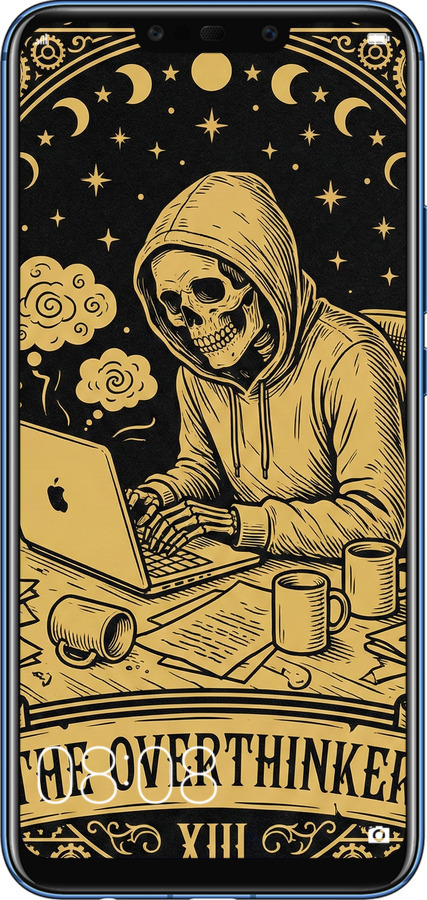 Силиконовый чехол The Overthinker для Huawei Mate 20 Lite - 6774u-1575 изображение 