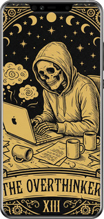 2D пластиковий чехол The Overthinker для Huawei Mate 20 Pro - 6774t-1567 изображение 