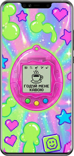 Силиконовый чехол Y2K Aesthetic Retro Pet: Годуй мене кавою для Huawei Mate 20 Pro - 6784u-1567 изображение 