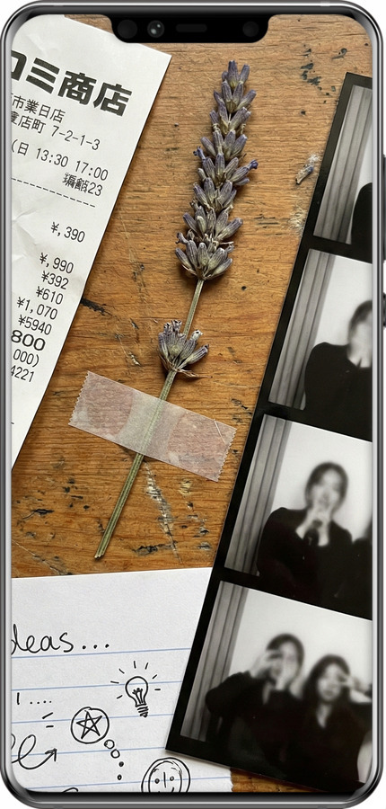 2D пластиковий чехол Aesthetic Scrapbook Collage для Huawei Mate 20 Pro - 6773t-1567 изображение 