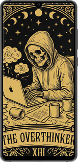 2D пластиковый чехол The Overthinker для Huawei Mate 20 - 6774t-1578 изображение 