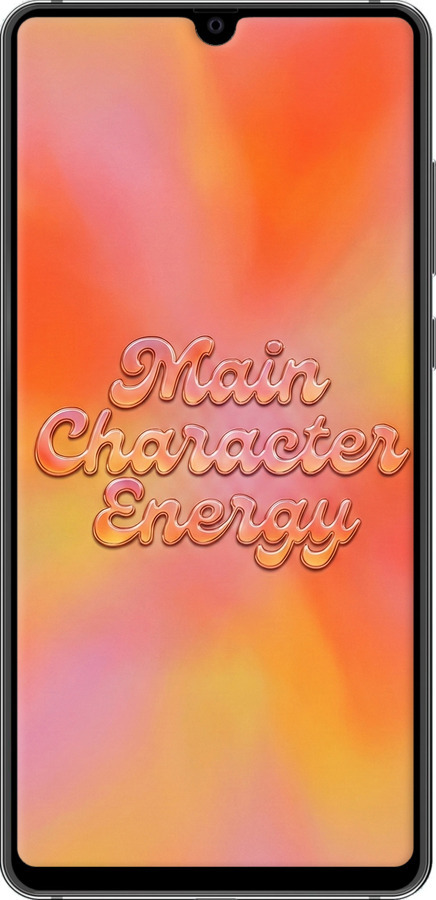 2D пластиковый чехол Aura Gradient Main Character Energy Aesthetic Y2K для Huawei Mate 20 - 6783t-1578 изображение 