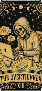 Силіконовий чехол The Overthinker для Huawei Mate 30 Pro - 6774u-1796 изображение 