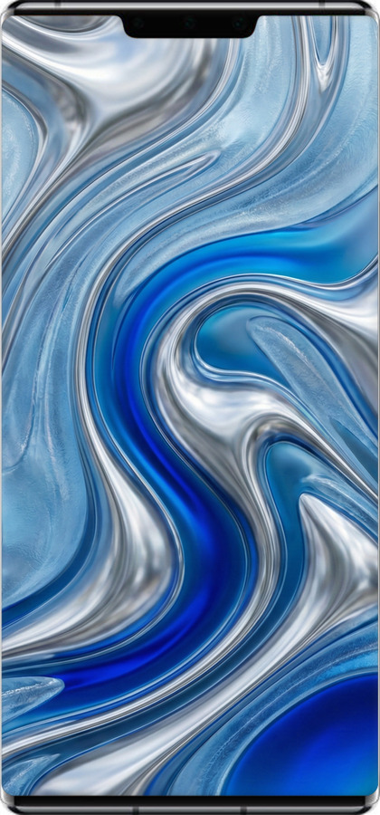 Силиконовый чехол Liquid Chrome для Huawei Mate 30 Pro - 6781u-1796 изображение 