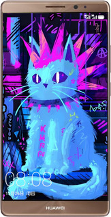 Силіконовий чехол Кіт панк для Huawei Mate 8 - 6311u-269 изображение 