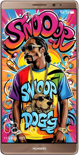 Силіконовий чехол Снуп дог для Huawei Mate 8 - 6348u-269 изображение 