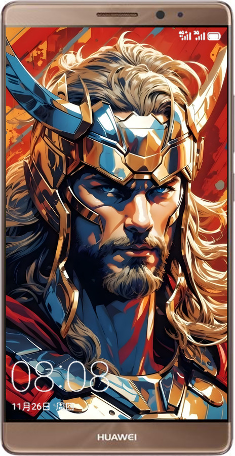 Силиконовый чехол Тор для Huawei Mate 8 - 6384u-269 изображение 