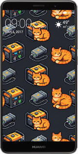 Силиконовый чехол Autonomous Zone для Huawei Mate 9 - 6771u-425 изображение 