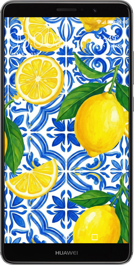 Силиконовый чехол Grocery Girl Italian Summer для Huawei Mate 9 - 6766u-425 изображение 