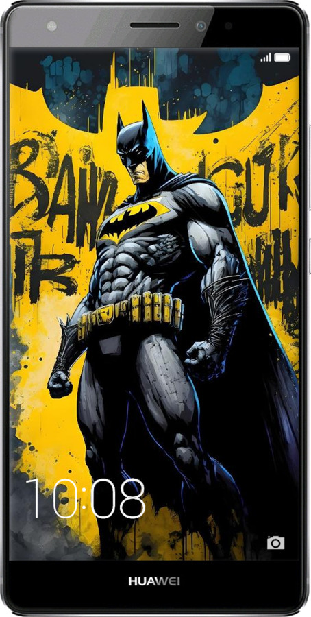 Силіконовий чехол Бетмен для Huawei Mate S - 6290u-490 изображение 