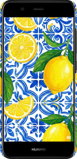 3D пластиковый матовый чехол Grocery Girl Italian Summer для Huawei Nova 2 - 6766m-1021 изображение 