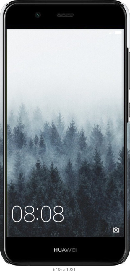3D пластиковый матовый чехол № 5406 для Huawei Nova 2 - 5406m-1021 изображение 