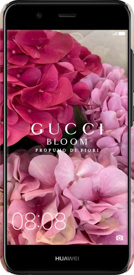 3D пластиковий матовий чехол Гучи для Huawei Nova 2 - 6341m-1021 изображение 