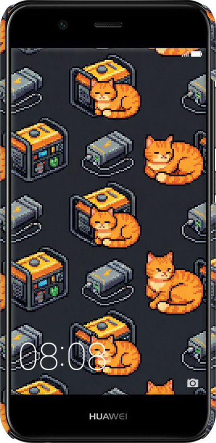 3D пластиковый матовый чехол Autonomous Zone для Huawei Nova 2 - 6771m-1021 изображение 