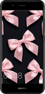 Силіконовий чехол Coquette Ribbons Dark Coquette для Huawei Nova 2 - 6767u-1021 изображение 