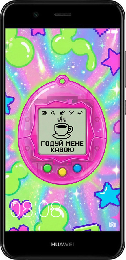 2D пластиковий чехол Y2K Aesthetic Retro Pet: Годуй мене кавою для Huawei Nova 2 - 6784t-1021 изображение 