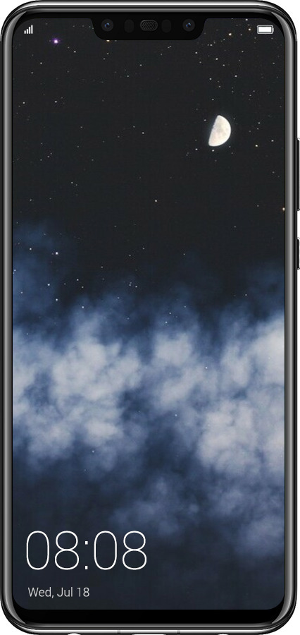 Силиконовый чехол Ночное небо для Huawei Nova 3 - 6450u-1535 изображение 