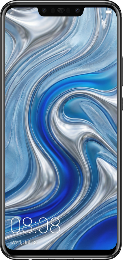 Силіконовий чехол Liquid Chrome для Huawei Nova 3 - 6781u-1535 изображение 