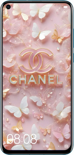 Силиконовый чехол Шанель для Huawei Nova 4 - 6366u-1632 изображение 