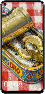 Силиконовый чехол Vintage Sardine Tin Phone для Huawei Nova 4 - 6772u-1632 изображение 