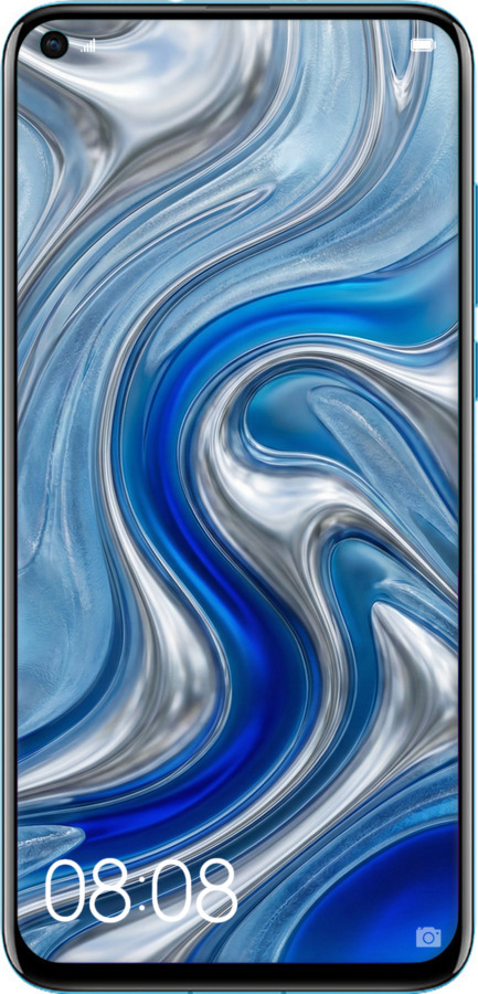 Силиконовый чехол Liquid Chrome для Huawei Nova 4 - 6781u-1632 изображение 