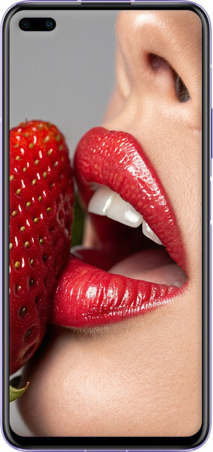 Силіконовий чехол Насолода для Huawei Nova 6 - 6701u-1821 изображение 