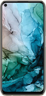 TPU чехол С красочной абстрактной картиной Соленые берега для Huawei P40 Lite - 6405b-1887 изображение 