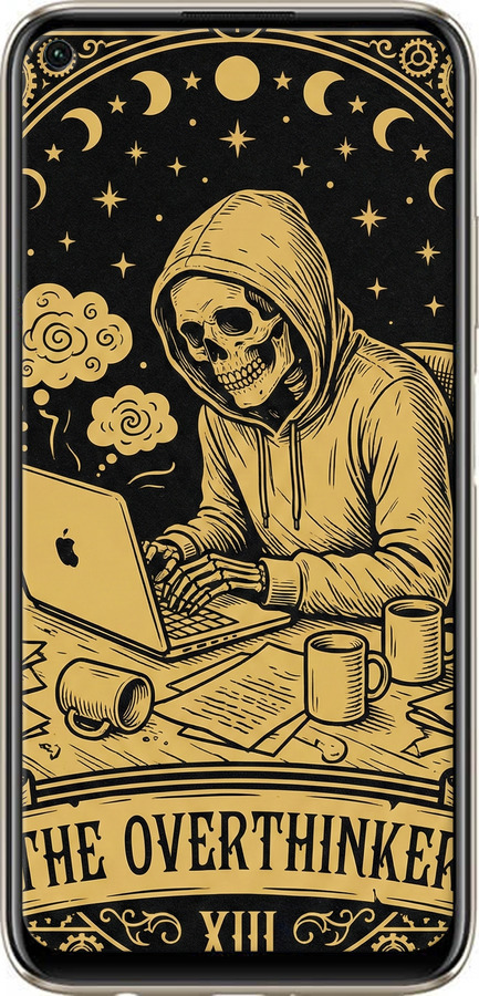 TPU чехол The Overthinker для Huawei P40 Lite - 6774b-1887 изображение 