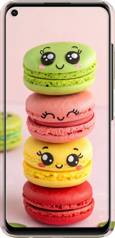 3D пластиковый матовый чехол Печенье для Huawei Nova 6SE - 6693m-1823 изображение 