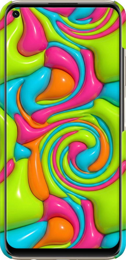 3D пластиковый матовый чехол Y2K Jelly Dream для Huawei P40 Lite - 6780m-1887 изображение 