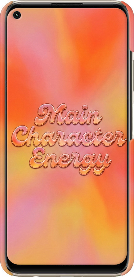 3D пластиковый матовый чехол Aura Gradient Main Character Energy Aesthetic Y2K для Huawei Nova 6SE - 6783m-1823 изображение 