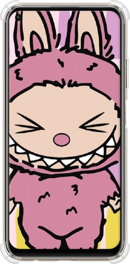 Силіконовий протиударний с посиленими кутами чехол № 6737 для Huawei P40 Lite - 6737sp-1887 изображение 